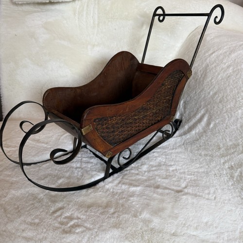 Vintage wood and - and, wrought